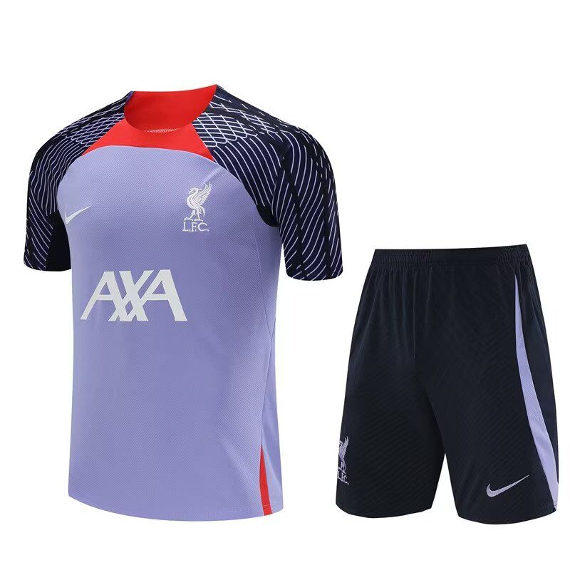 AAA Quality Liverpool 23/24 Purple/Red Training Kit Jerseys